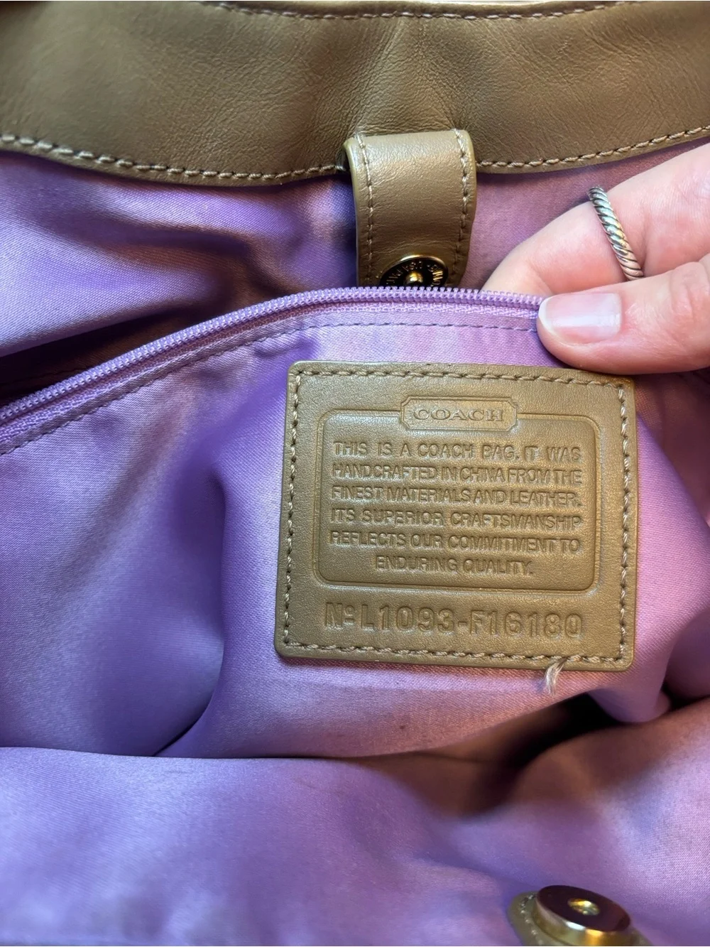 Coach Carly Patchwork Tote Bag - Picture 10 of 16